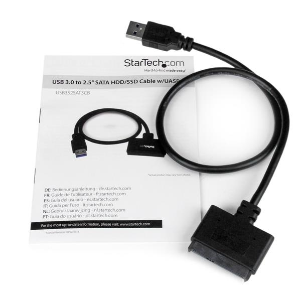 StarTech.com SATA to USB Cable, USB 5Gbps to – image 4