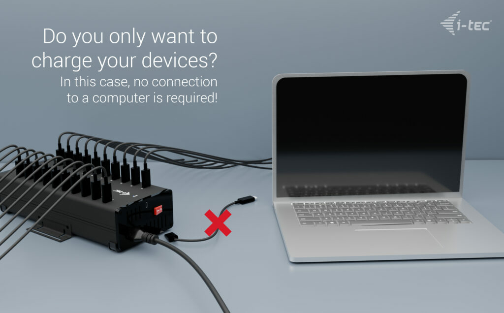 i-tec USB-C/USB-A Metal Charging + data HUB – image 5