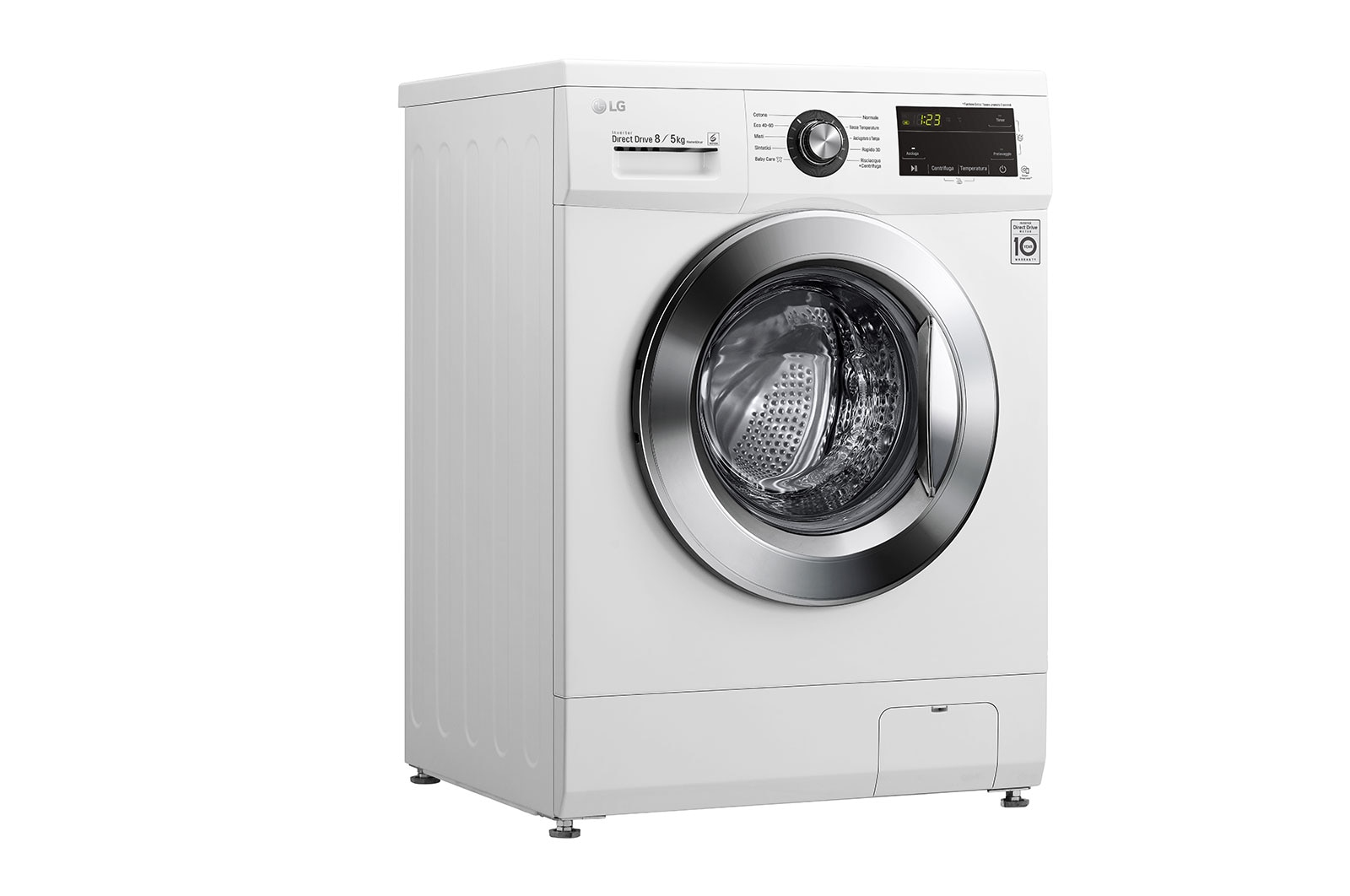 LG F4J3TM5WE washer dryer Freestanding Front-load White – image 8