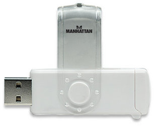 Manhattan 100793 card reader USB 2.0 White – image 2