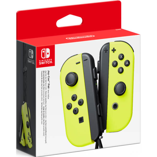 Nintendo Switch Neon Yellow Joy-Con Controller Set – image 4