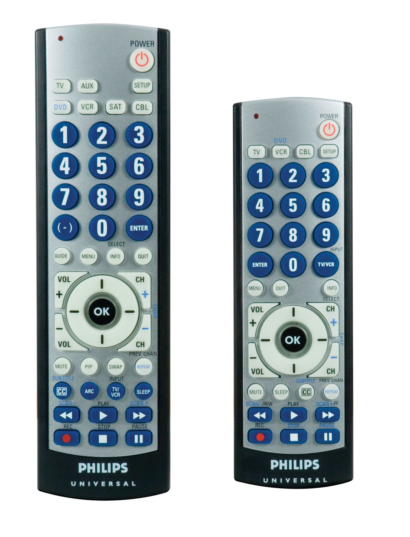 Philips Perfect replacement SRC3036WM Big button Universal remote control – image 2
