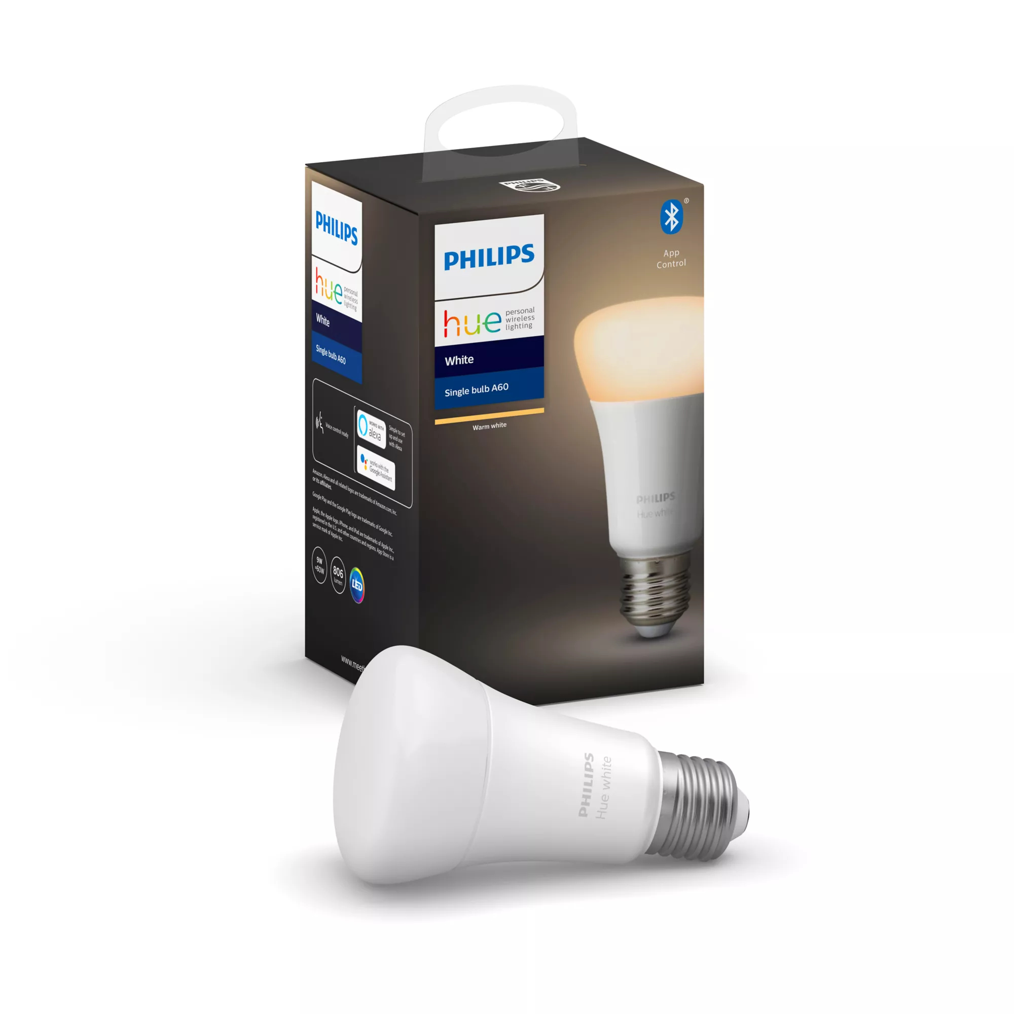 Philips by Signify Philips Hue White 8718699719876 smart lighting Smart bulb Bluetooth/Zigbee – image 1