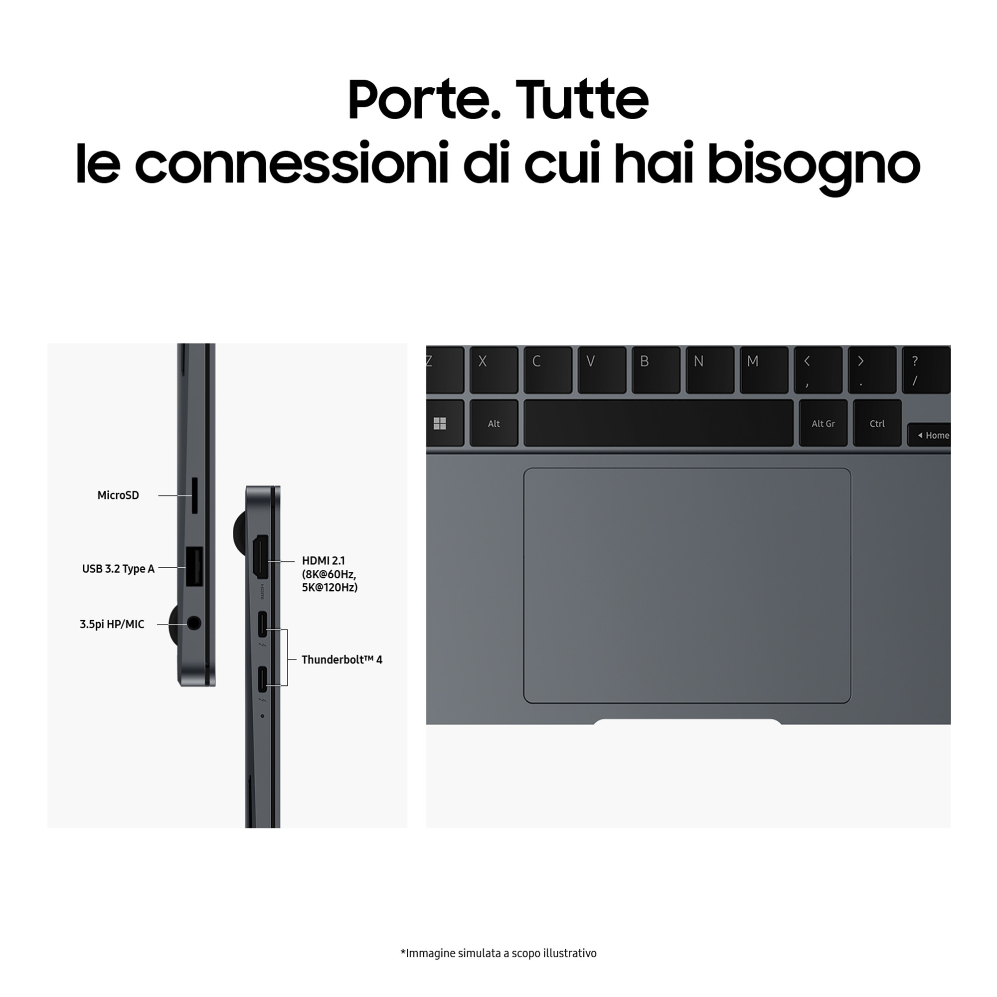 Galaxy Book4 Pro 16 U7 vPro 16GB 1TB Moonstone Gray Win11 Pro - Miniatura 6