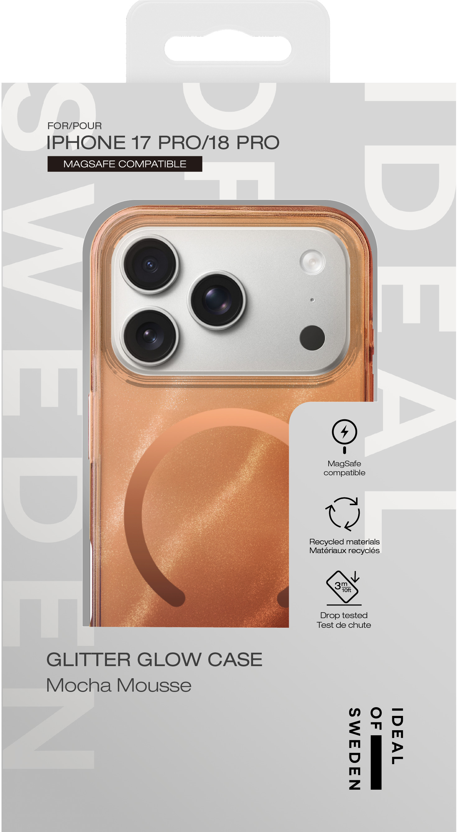 iDeal of Sweden Clear Case MagSafe iPhone 17 Pro / 18 Pro Mocha Mousse – image 4