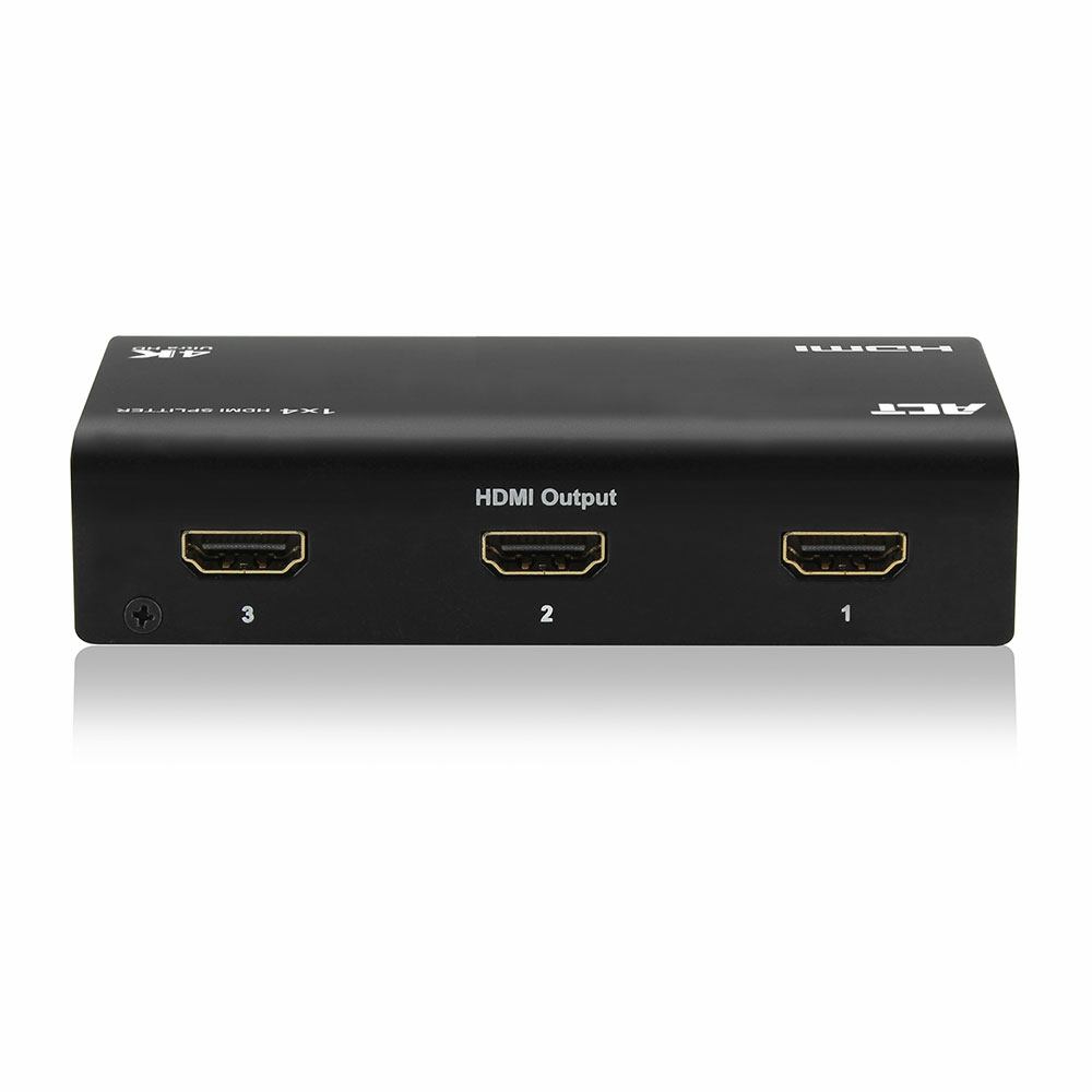 ACT AC7830 1x 4 HDMI splitter, 3D and 4K support – image 2