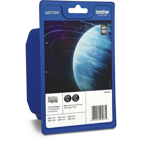 Brother LC-970BK, 2-pack