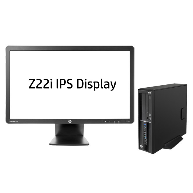 HP 230 SFF + Z22i + NVIDIA Quadro K420 – image 1