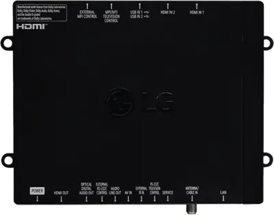 LG STB-7600 TV set-top box Ethernet (RJ-45), Cable Black – image 3
