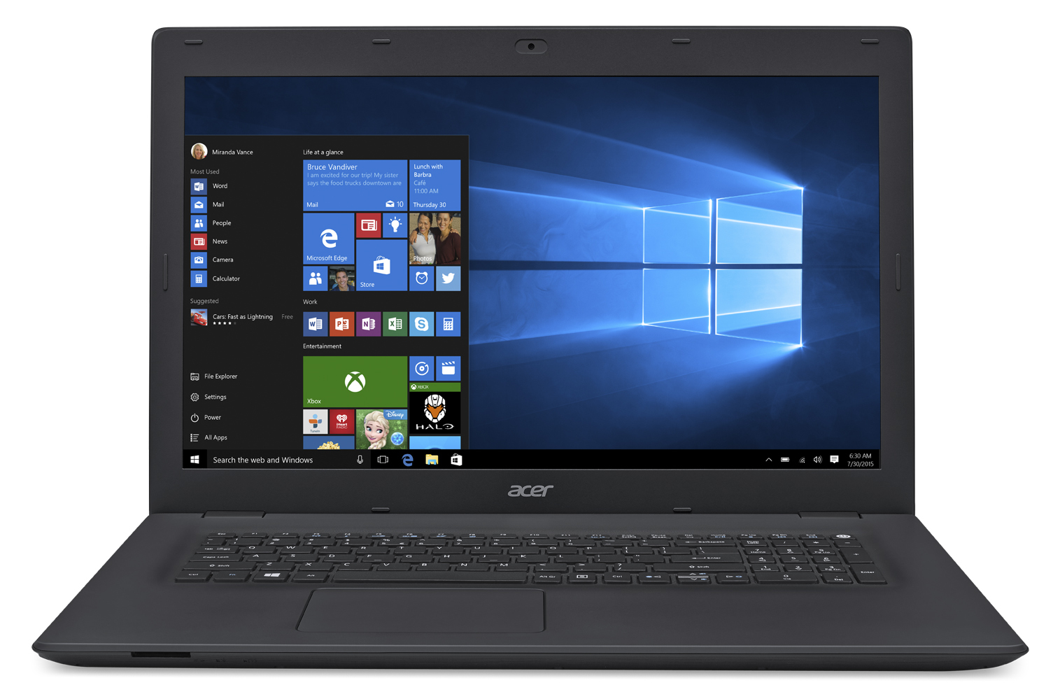 Acer TravelMate P2 P278-M-32AB Intel® Core™ i3 i3-6100U Laptop – image 1