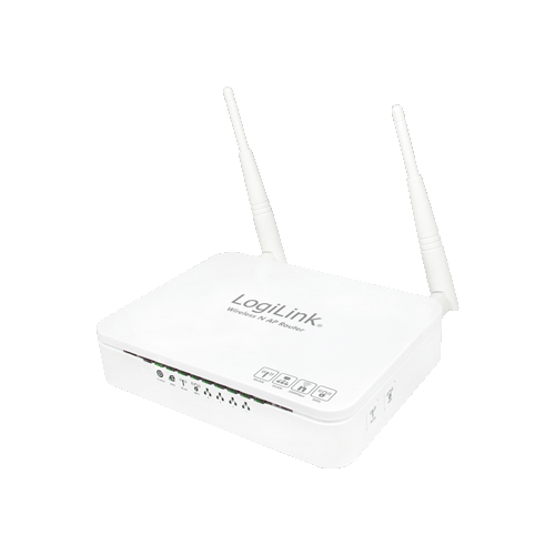 LogiLink WL0133 wireless router Fast Ethernet White