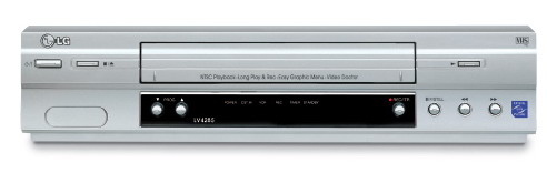 LG LV4685 video cassette recorder (VCR) Silver