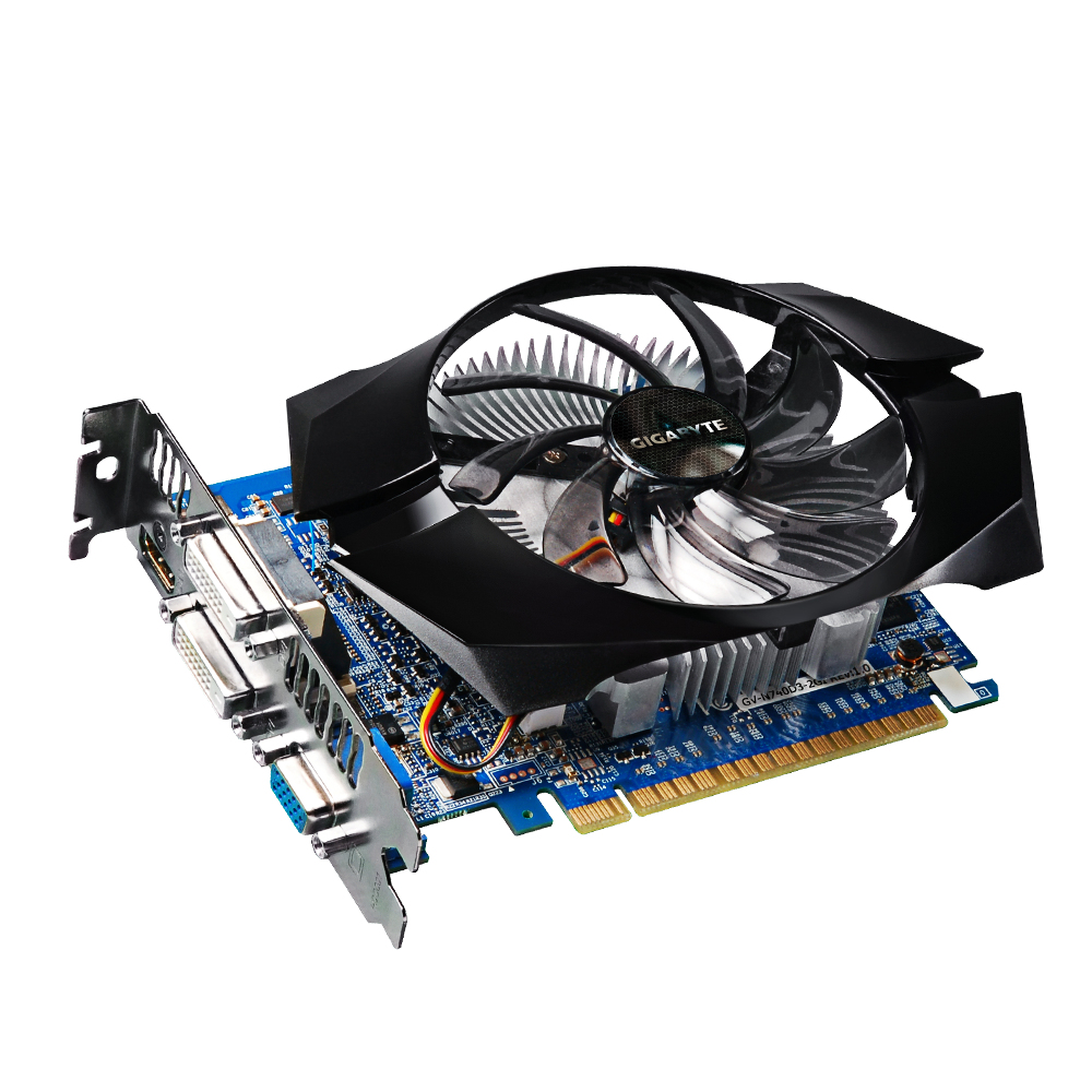 GIGABYTE GV-N740D3-2GI graphics card NVIDIA GeForce GT 740 – image 2