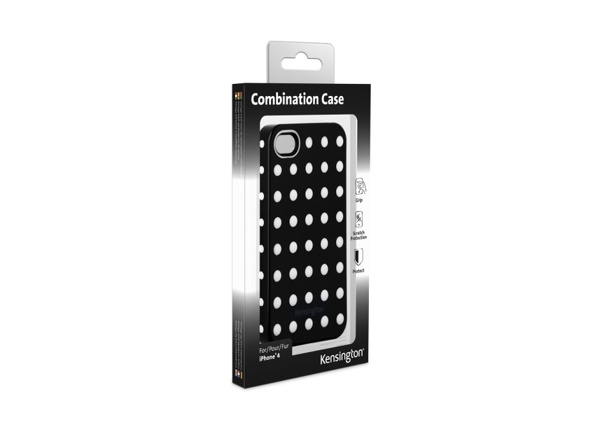 Kensington Black & White Combination Case for iPhone 4 & 4S – image 4