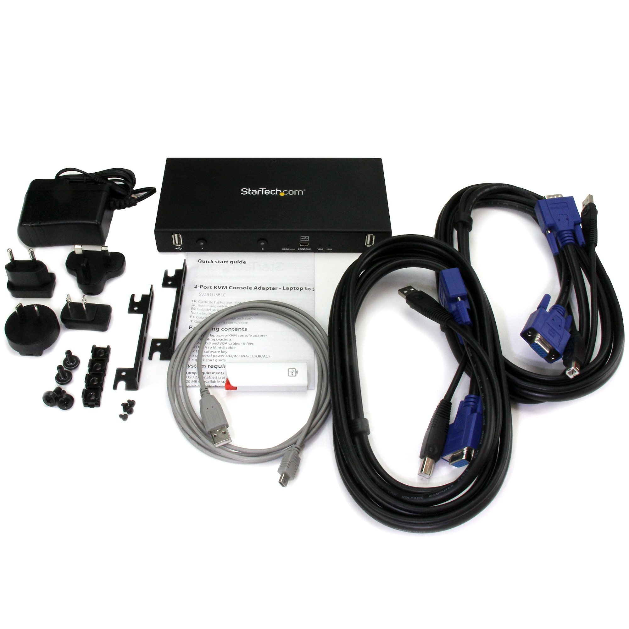 StarTech.com 2-port KVM Console Adapter - Laptop-to-Server – image 4