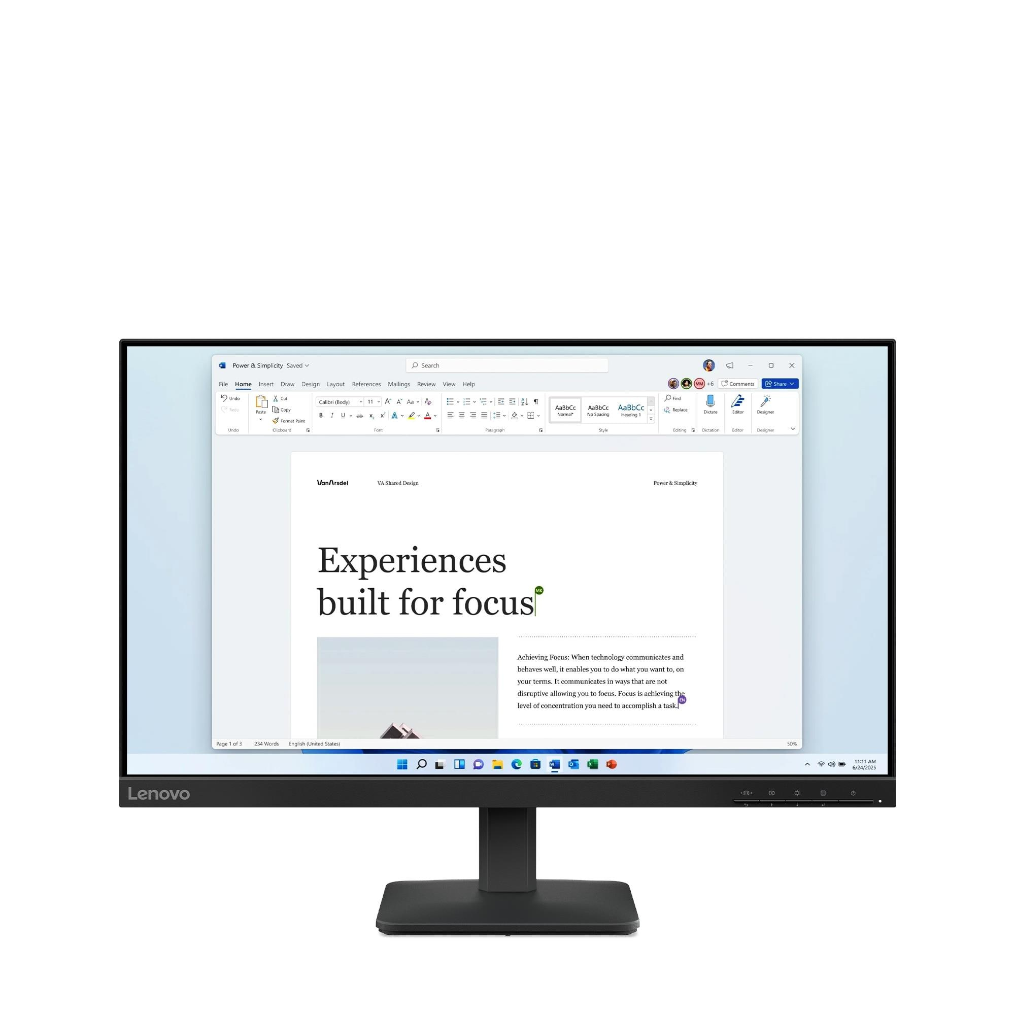 Lenovo L24-41 24 FHD IPS 100Hz VGA + …