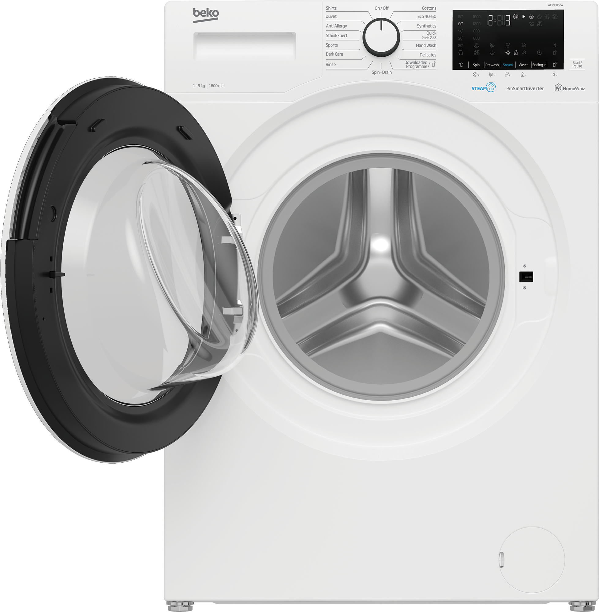 Beko WEY96052W washing machine Front-load – image 4