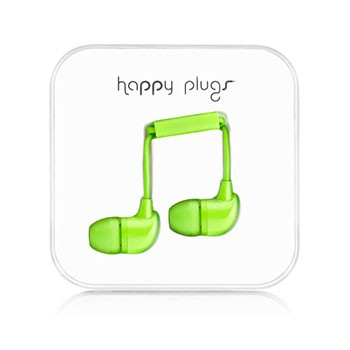 Happy Plugs 00092546 headphones/headset Wired In-ear Calls/Music Green – image 3