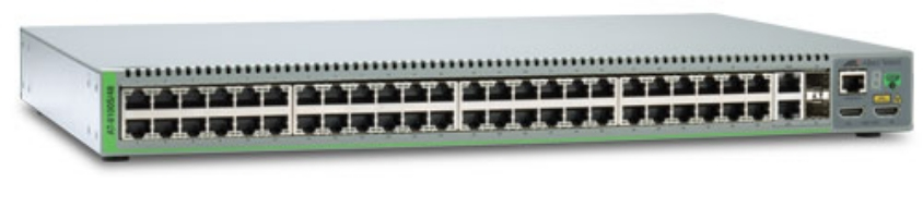 Allied Telesis AT-8100S/48 Managed L3 Gigabit Ethernet (10/100/1000) Green, Grey