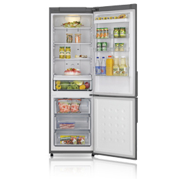 Samsung RL40HGTB fridge-freezer Freestanding Stainless steel – image 2