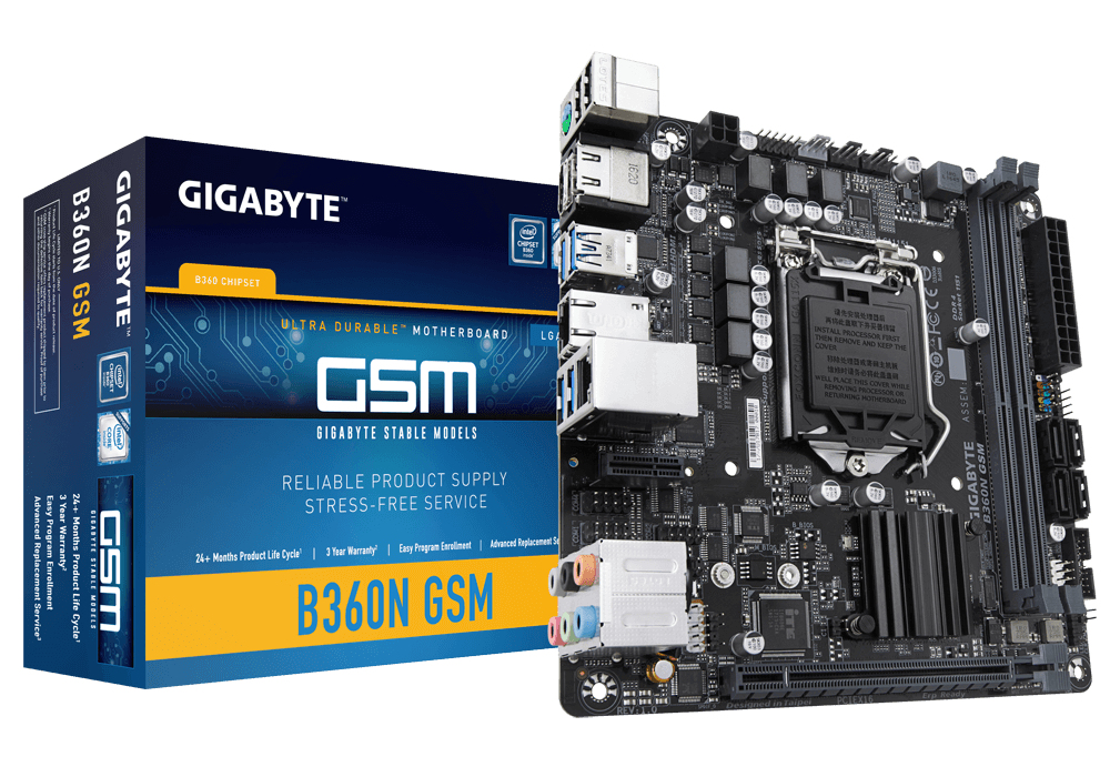 GIGABYTE B360N GSM – image 1