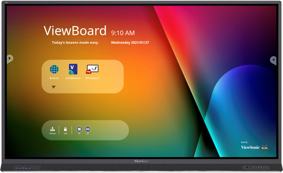 Viewsonic IFP8652 86 inç 4K Ultra HD LCD Dokunmatik Ekran 3840 x 2160 piksel 400 cd/m² 16:9