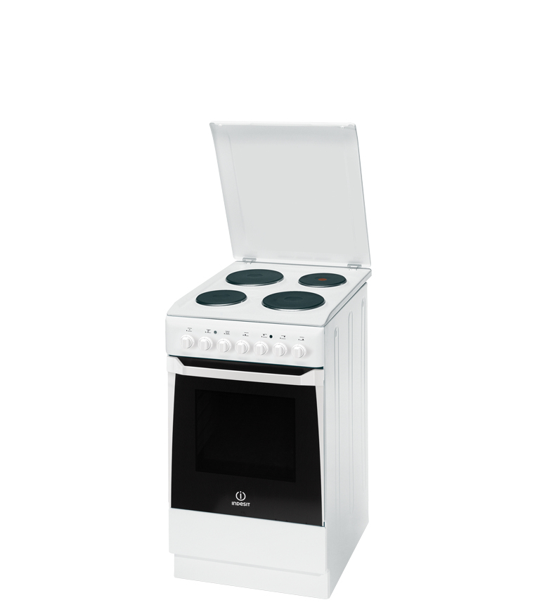 Indesit KN3E11(W)/I Freestanding cooker Electric Sealed plate White