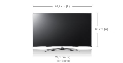 Samsung Series 8 UE40D8000YQXZT TV – image 4