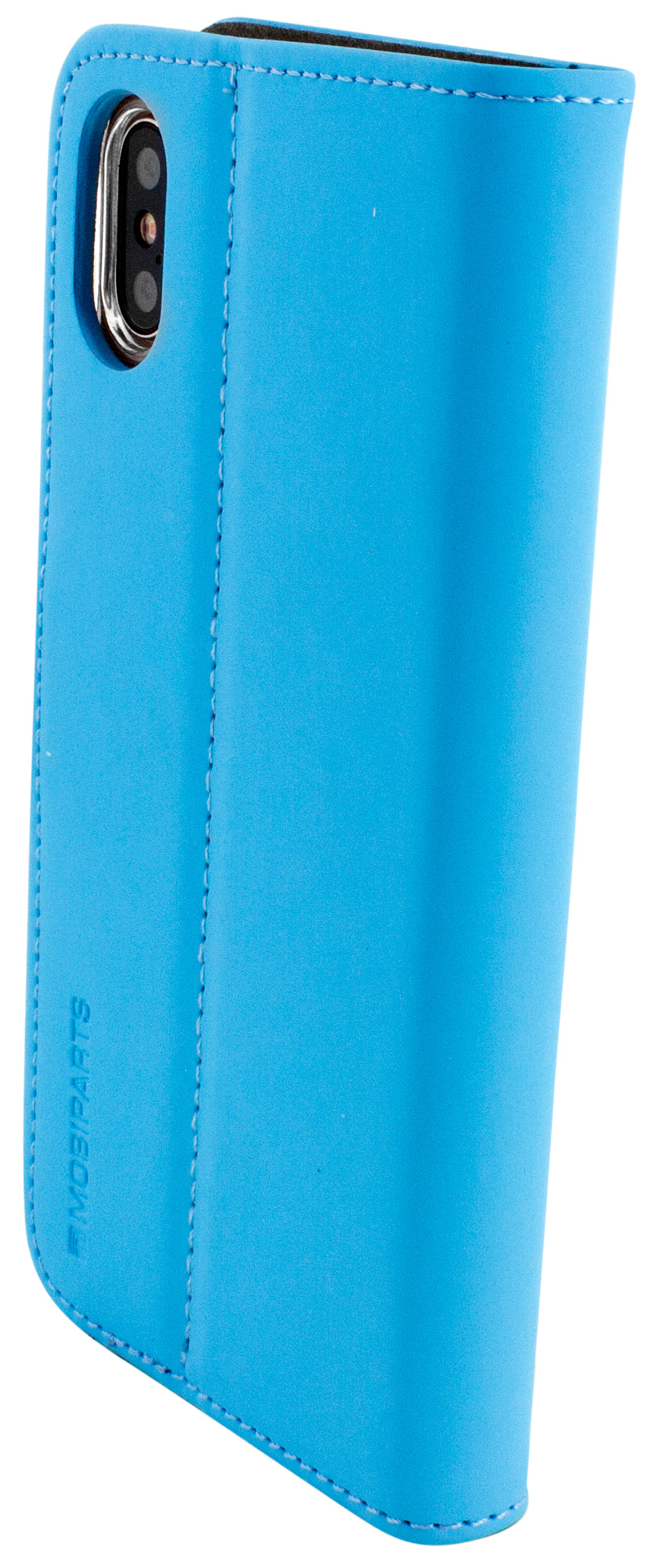 Mobiparts Premium Wallet TPU Case Apple iPhone X, iPhone XS Light Blue – image 3