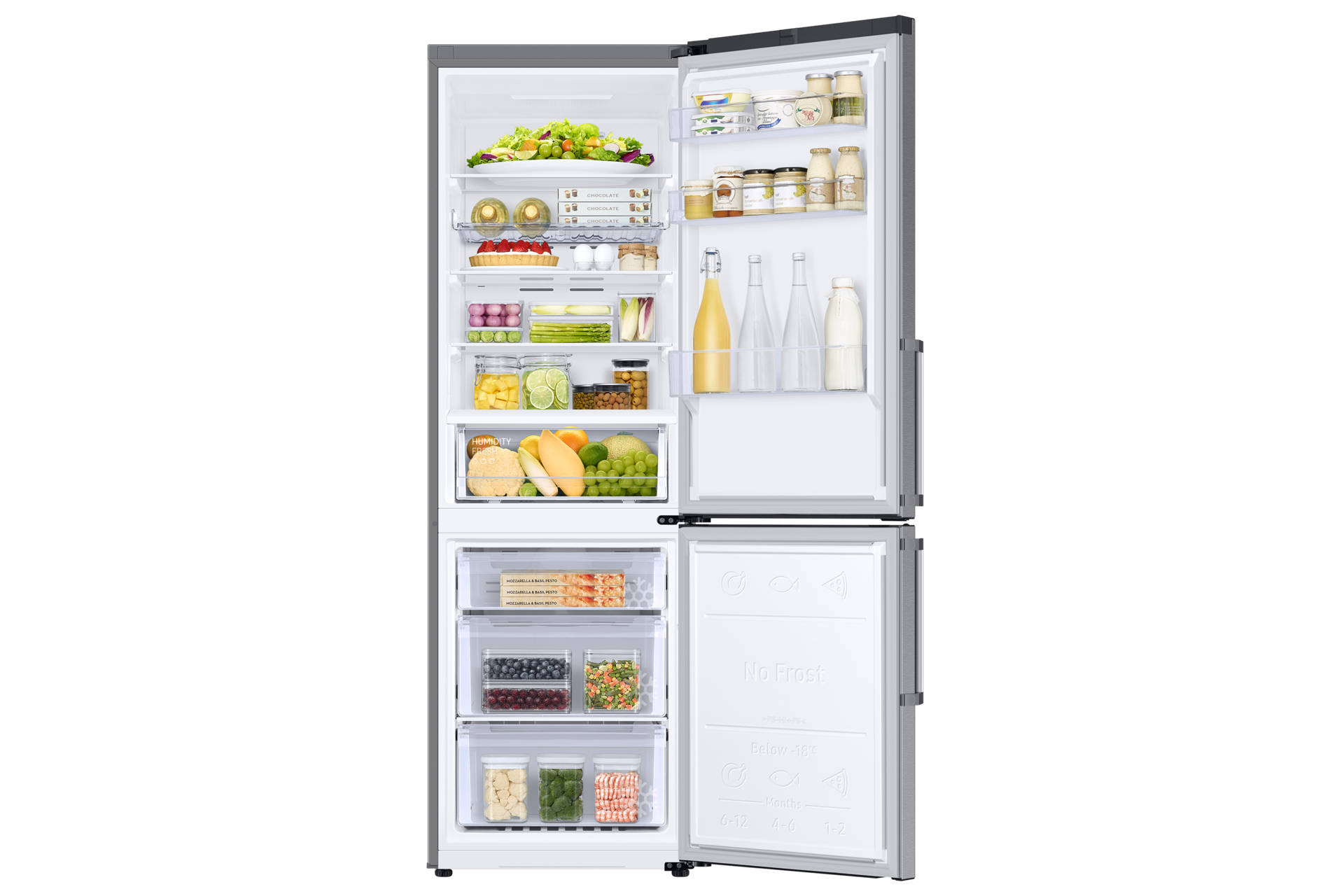 Samsung Series 5 RB34T662ESA/EU Classic Fridge Freezer with SpaceMax™ Technology - Silver – image 6