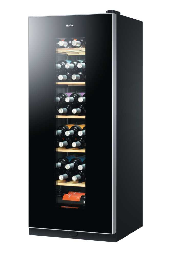 Haier Wine cellar WS59GAE Thermoelectric wine cooler Freestanding Black 59 bottle(s) – image 3