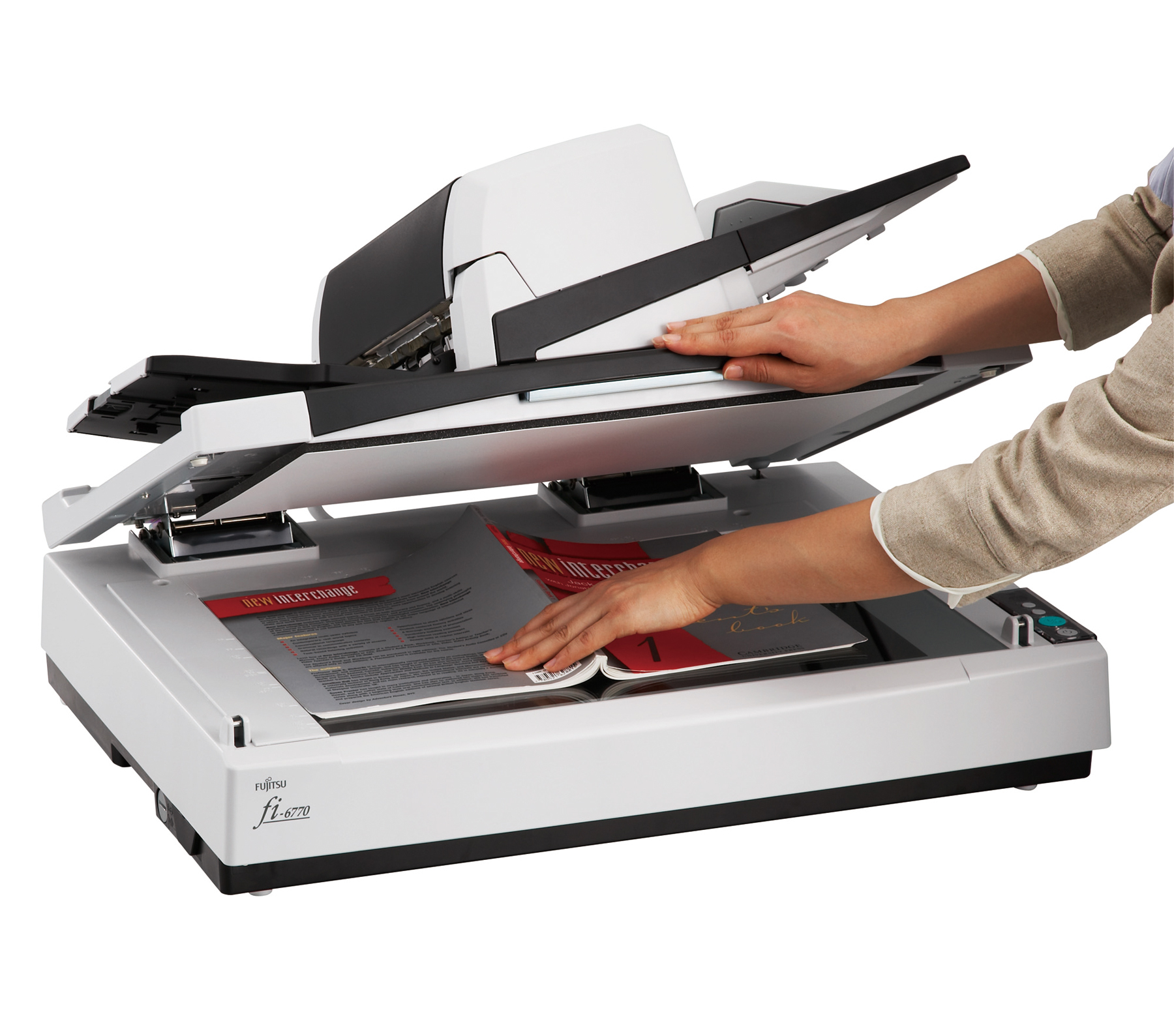 Fujitsu fi-6770 Flatbed & ADF scanner – image 6