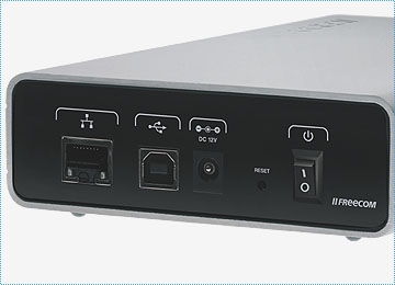 Freecom Network Drive 1.5TB external hard drive 7200 RPM 3.5″ Black, Silver image 4