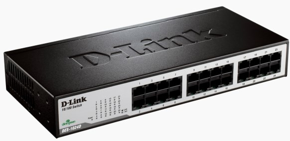 D-Link DES-1024D-BNDL network switch Unmanaged L2 Fast Ethernet (10/100) Black – image 2