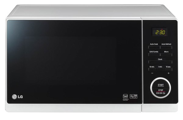 LG MH6353H microwave Black, Silver Countertop