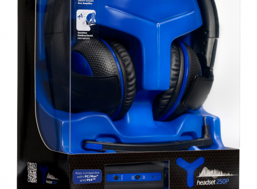 Thrustmaster Y250-P Headset Wired Head-band Gaming Black, Blue image 5