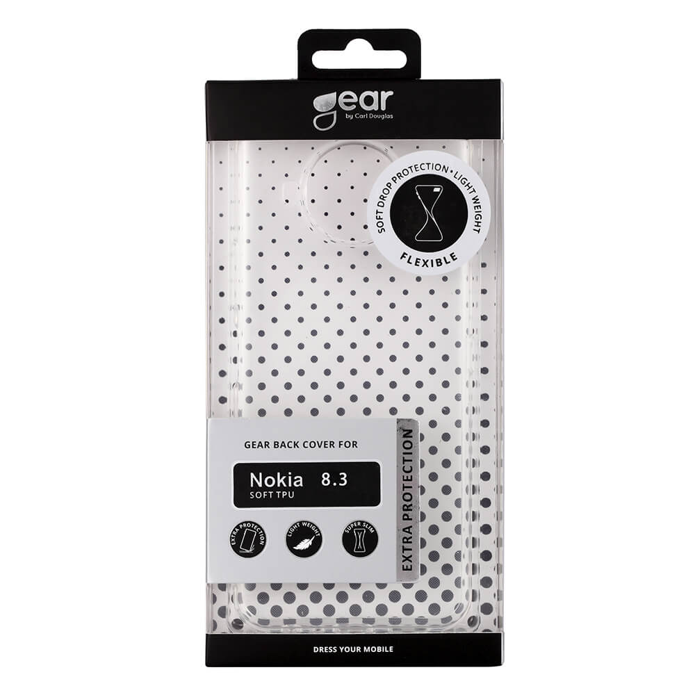 Gear Phone Case TPU Transparent - Nokia 8.3 – image 2