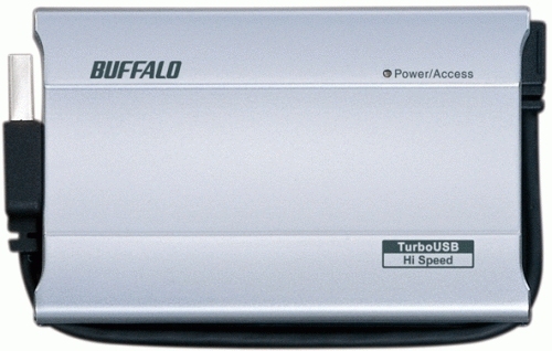 Buffalo MicroStation Portable Silicon Disk (SSD) with TurboUSB 32 GB USB 2.0 Aluminium image 2