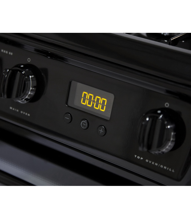 Hotpoint HAG60K cooker Freestanding cooker Natural gas Gas Black – image 4