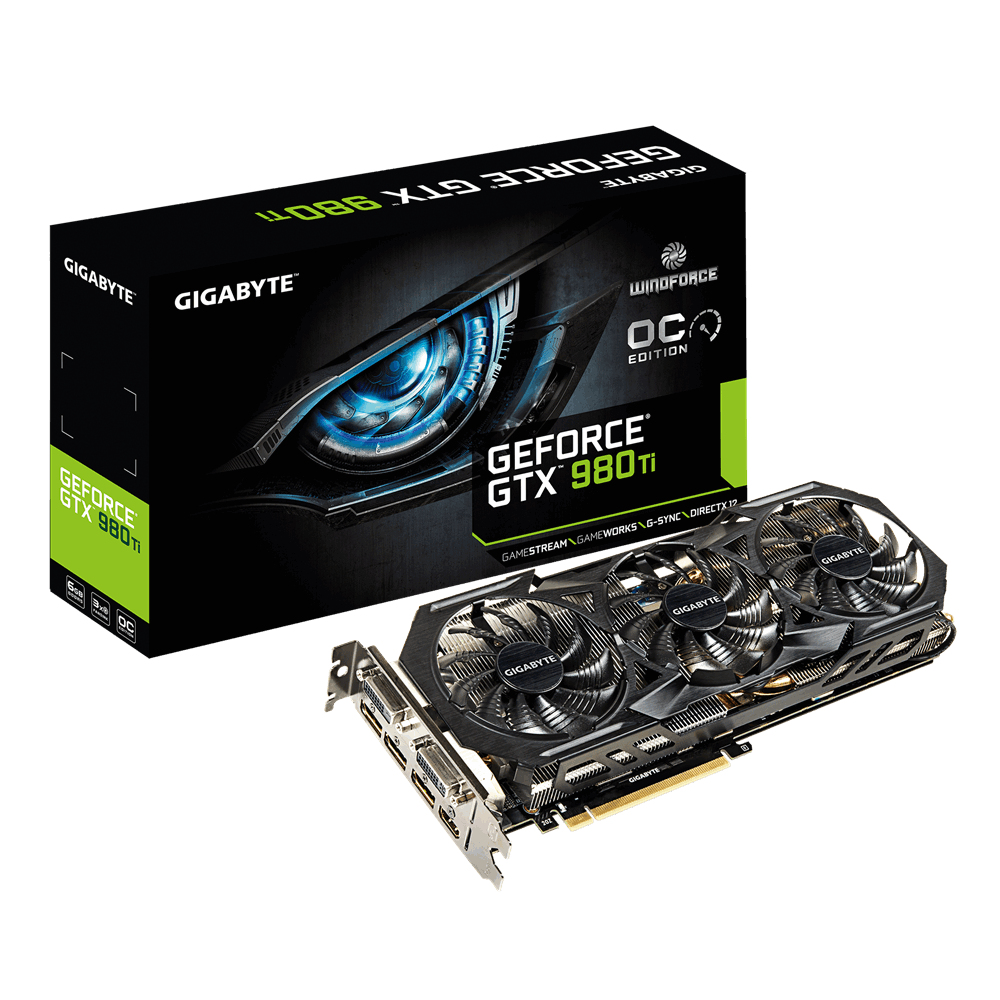 GIGABYTE GV-N98TWF3OC-6GD NVIDIA GeForce GTX 980 Ti – image 1
