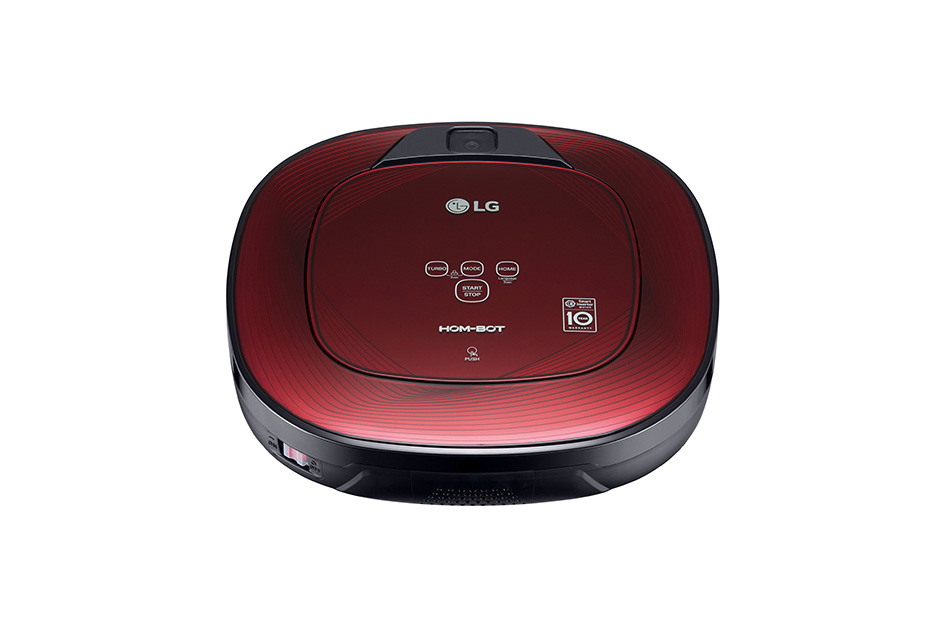 LG VRD710RRC robot vacuum Red – image 1