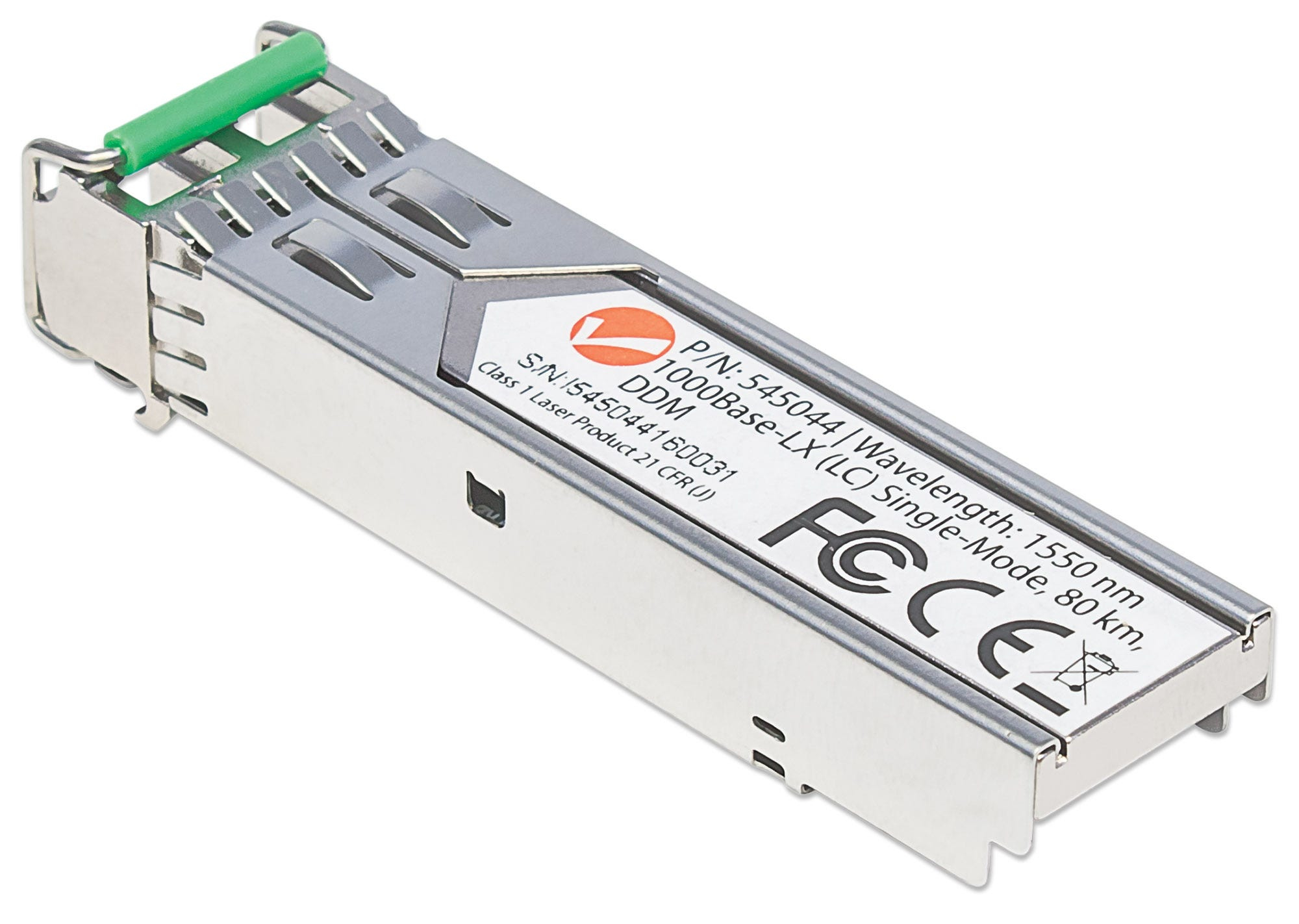 Intellinet Transceiver Module Optical, Gigabit Fiber SFP, 1000Base-Lx (LC) Single-Mode Port, 80km, Wavelength 1550nm, MSA Compliant, Equivalent to Cisco GLC-ZX- – image 4