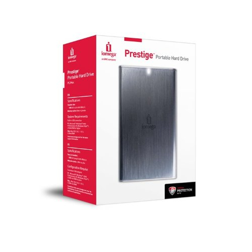 Iomega Prestige 320GB USB 2.0 external hard drive 2.5″ Silver image 3
