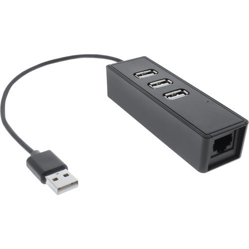 InLine 33380C interface hub 480 Mbit/s Black