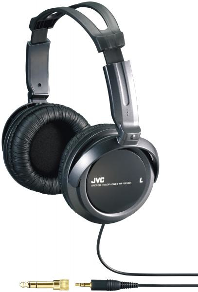 JVC HARX300 headphones/headset Wired Head-band Black image 1