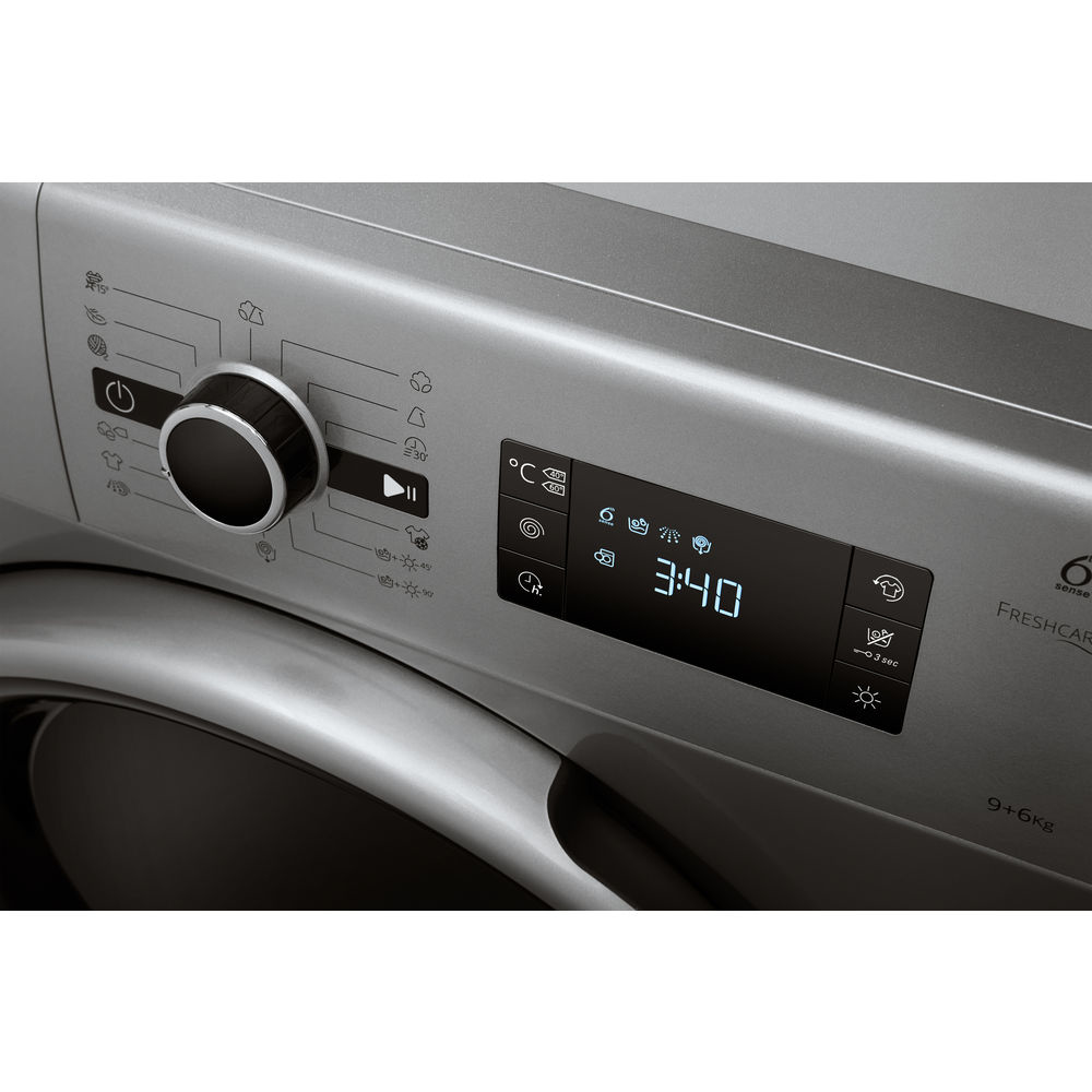 Whirlpool FWDG96148SBS washer dryer Freestanding Front-load Silver – image 7