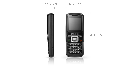 Samsung B130 3.86 cm (1.52") 67.5 g Black – image 5
