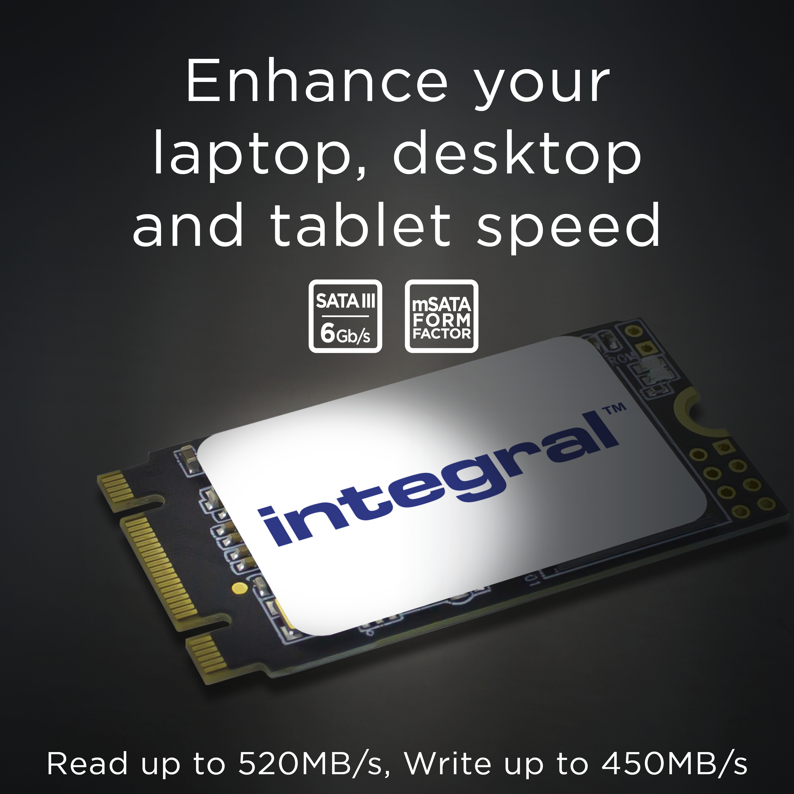 Integral 512GB SSD M.2 2242 SATA 3 R-520MB/s W-450MB/s TBW 150 image 3