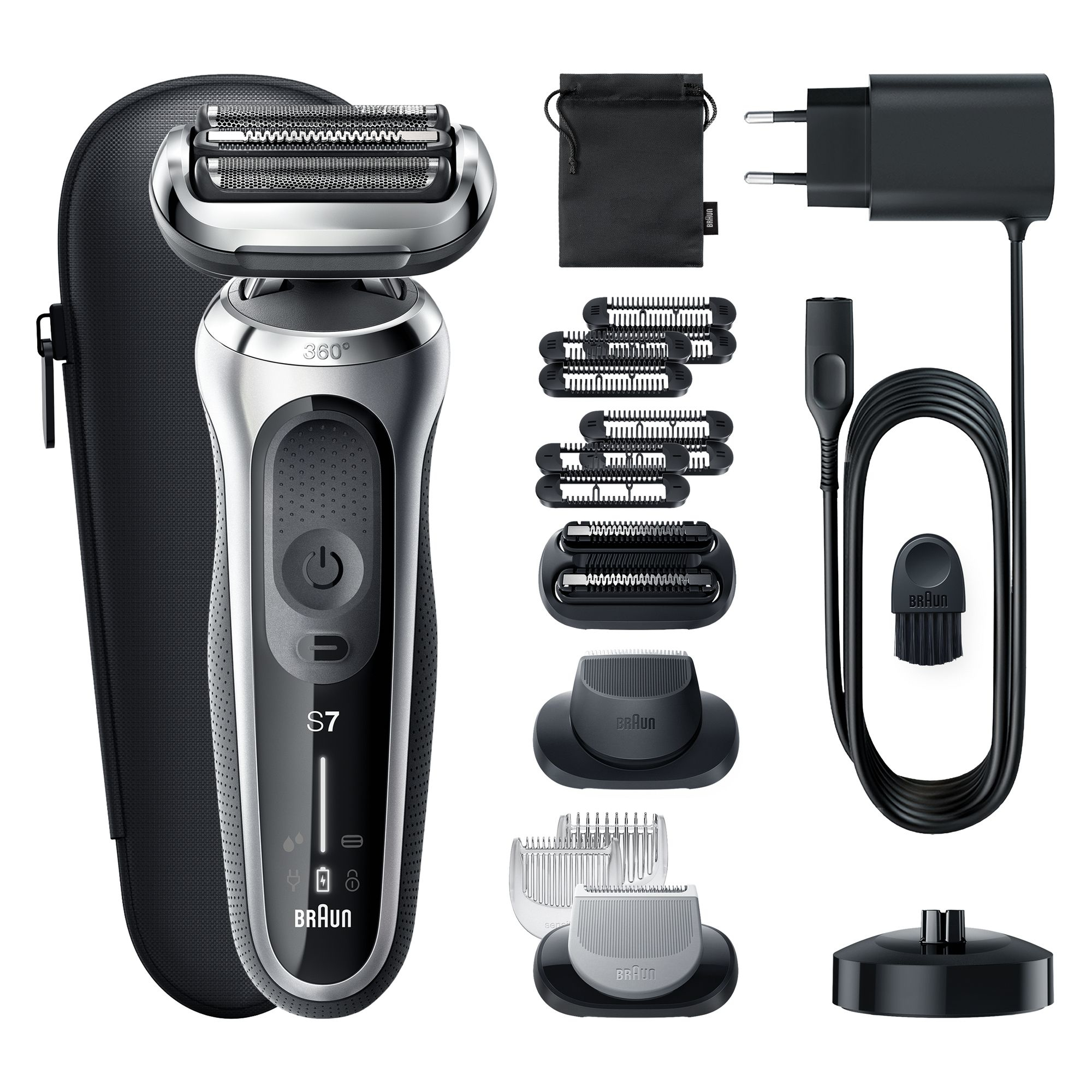 Braun Series 7 71-S4862cs Foil shaver Trimmer Silver – image 2
