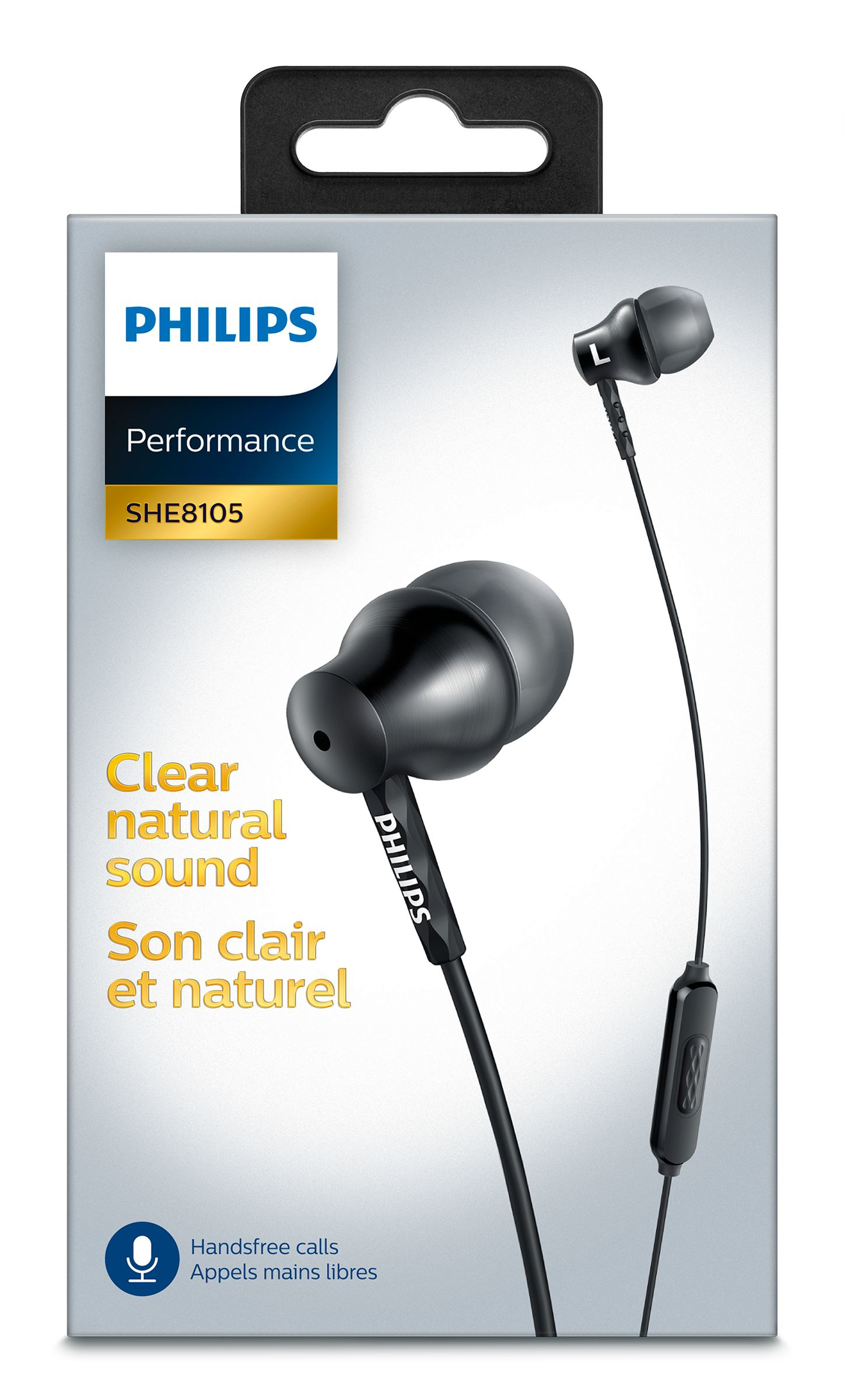 Philips SHE8105BK/27 headphones/headset Wired In-ear Black – image 2